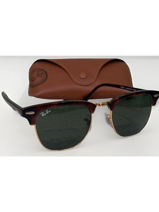 Case Other - Ray-Ban RB3016 Clubmaster Classic Sunglasses Tortoise w Case.